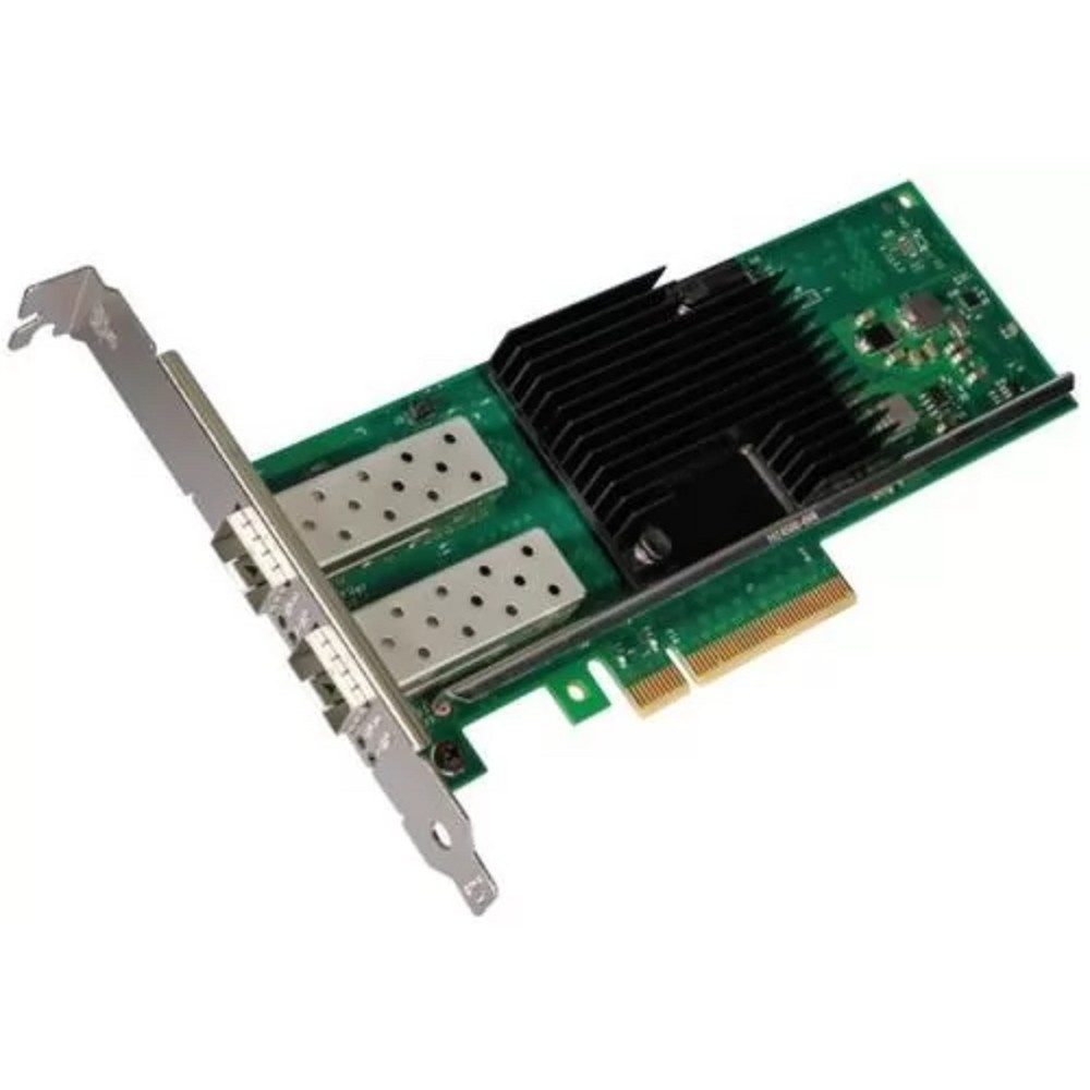 Intel Ethernet Converged Network Adapter X710-DA2, 10Gb Dual Ports SFP+, open optics, transivers not included, LP and FH brackets included арт. EX710DA2G1P5