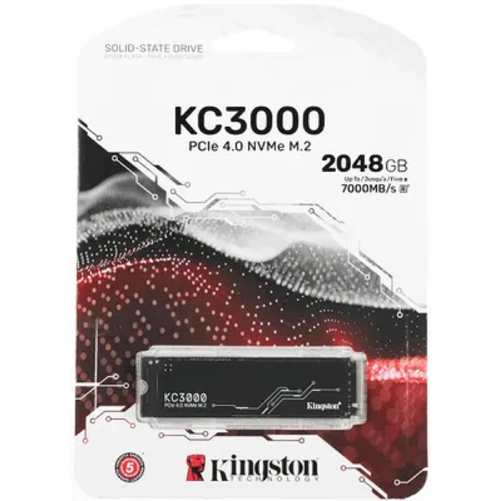 Твердотельный накопитель Kingston KC3000 PCIe 4.0 NVMe M.2 SSD 2048GB арт. SKC3000D/2048G