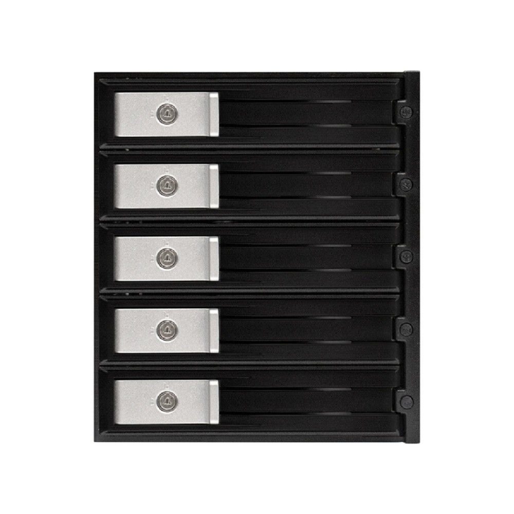 Exegate EX289284RUS Корзина для HDD HS535-12G (универсальная, на 5*3,5" SATA3/12G SAS HDD,занимает 3*5,25" отс)