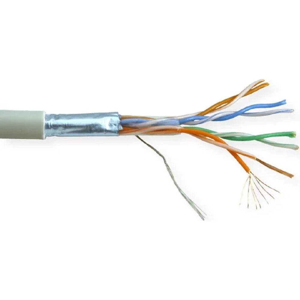 5bites Кабель FT5725-100A витая пара FTP / STRANDED / 5E / 24AWG / CCA / PVC / 100M