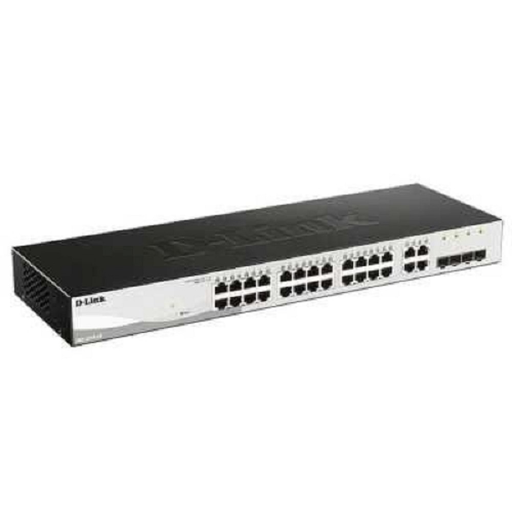 D-Link DGS-1210-28/F3A Управляемый L2 коммутатор с 24 портами 10/100/1000Base-T и 4 комбо-портами 100/1000Base-T/SFP D-Link SMB