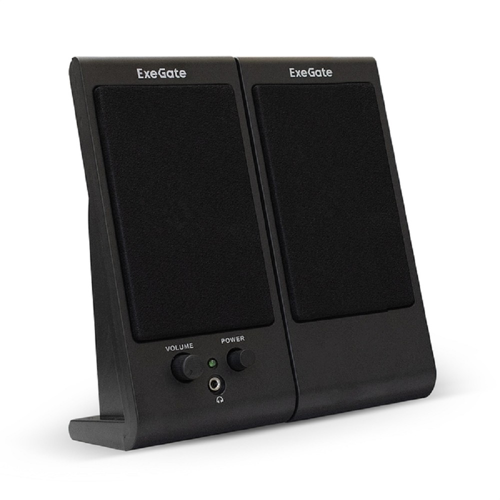 Exegate EX287056RUS Акустическая система 2.0 ExeGate Tango 230 (питание USB, 2х3Вт (Вт RMS), 80-20000Гц, черный)