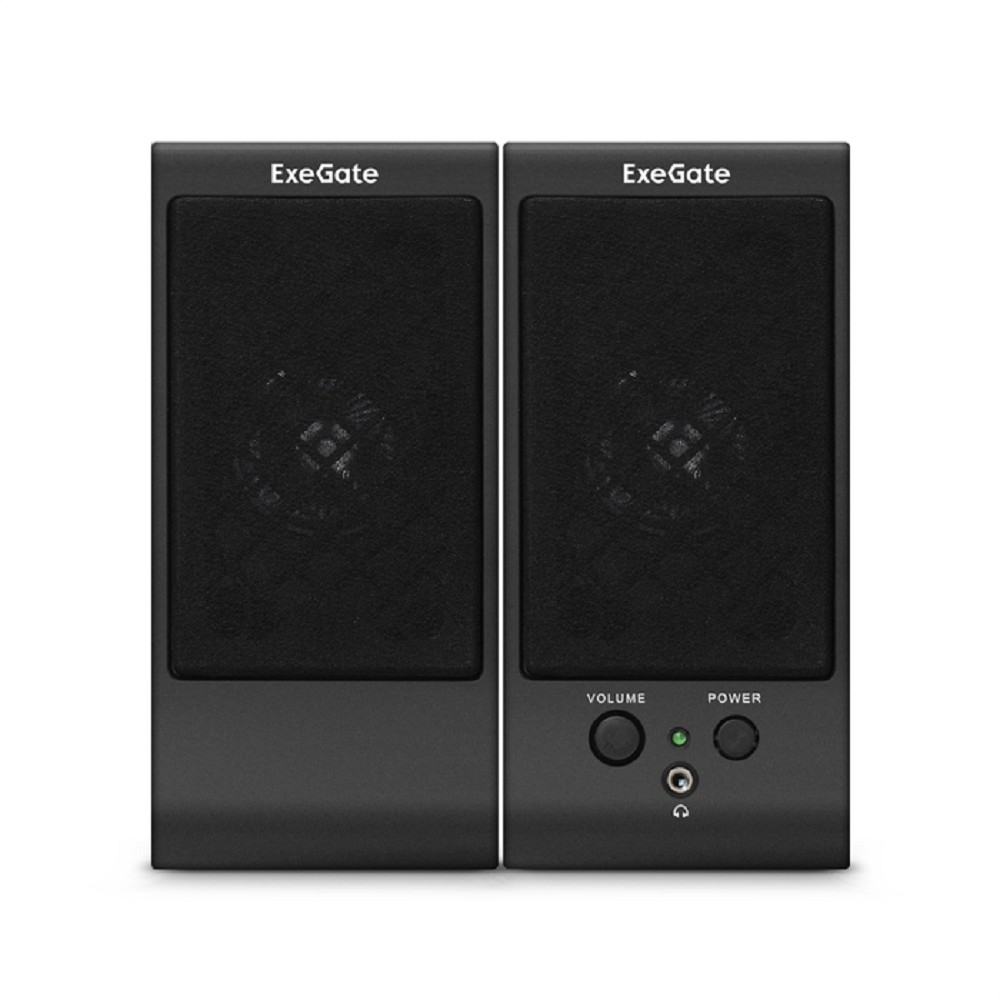 Exegate EX287056RUS Акустическая система 2.0 ExeGate Tango 230 (питание USB, 2х3Вт (Вт RMS), 80-20000Гц, черный)