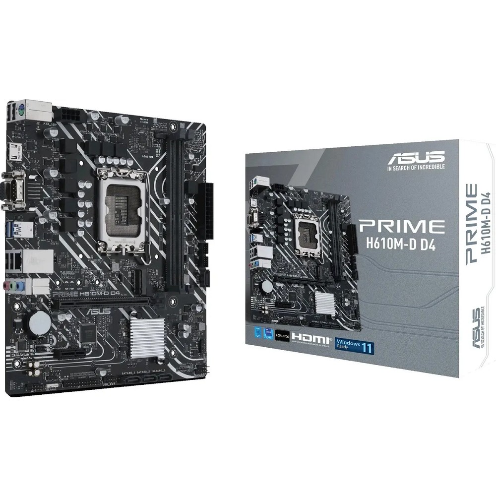 Материнская плата ASUS PRIME H610M-D D4
