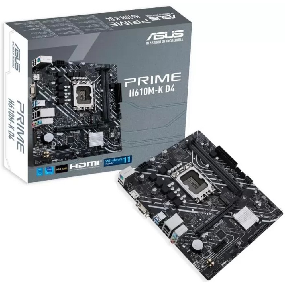 Материнская плата ASUS PRIME H610M-K D4