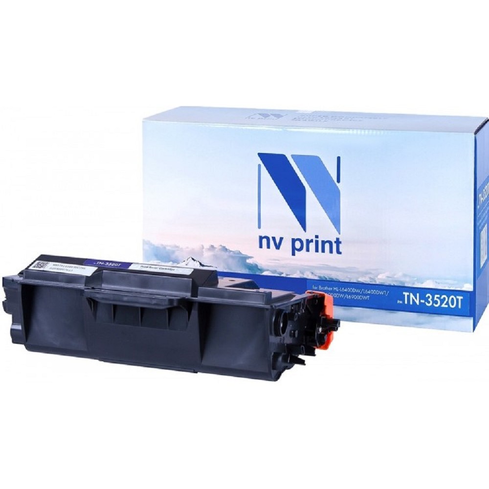 NV Print TN-3520 Тонер-картридж для Brother MFC-L6900DW/ HL-L6400DW/ HL-L6400DWT (20000k) арт. NV-TN3520T