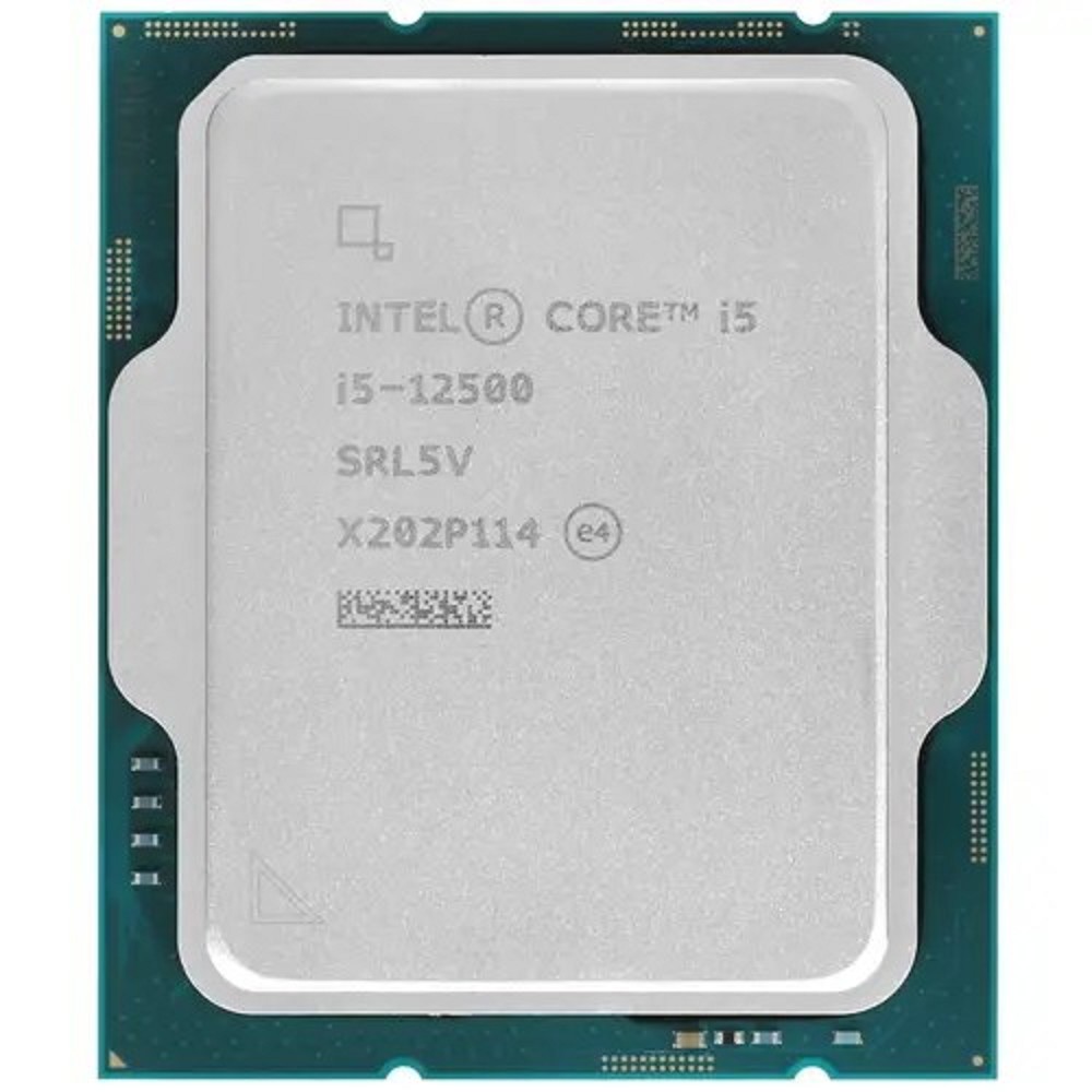CPU Intel Core i5-12500 Alder Lake OEM {3.0 ГГц/ 4.6 ГГц в режиме Turbo, 18MB, Intel UHD Graphics 770, LGA1700} арт. CM8071504647605SRL5V
