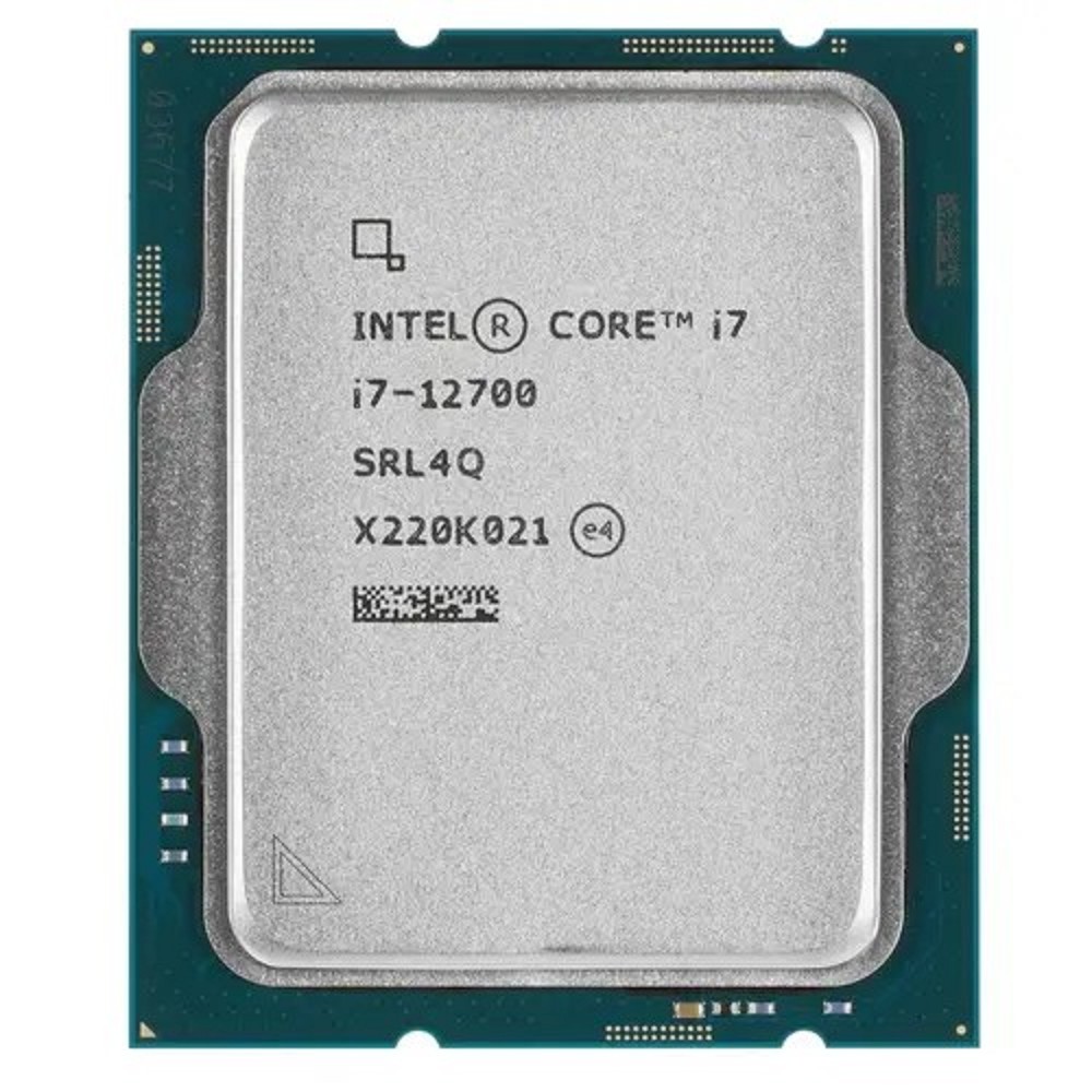 CPU Intel Core i7-12700 Alder Lake OEM {2.1 ГГц/ 4.8 ГГц в режиме Turbo, 25MB, Intel UHD Graphics 770, LGA1700} арт. CM8071504555019SRL4Q