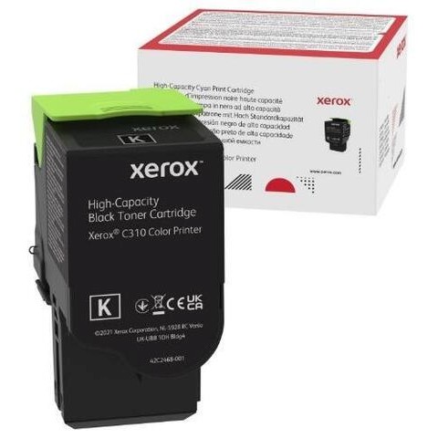 Тонер-картридж Xerox увеличен емк черный для C310/315 черный (8K стр.)