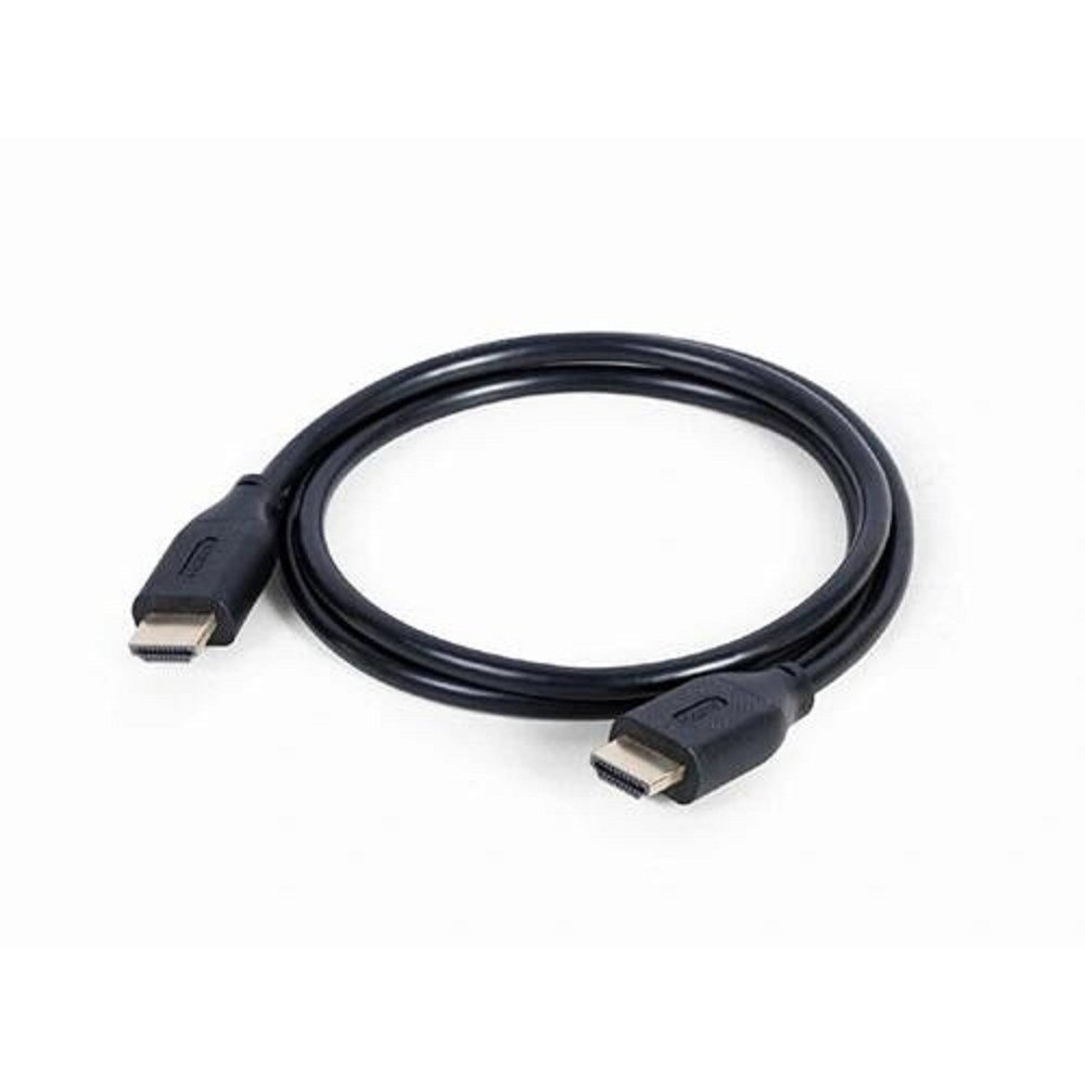 Кабель HDMI Cablexpert 19M/19M, v2.1, 8К, медь, позол.контакты, экран, 2м, черный, пакет (CC-HDMI8K-2M)