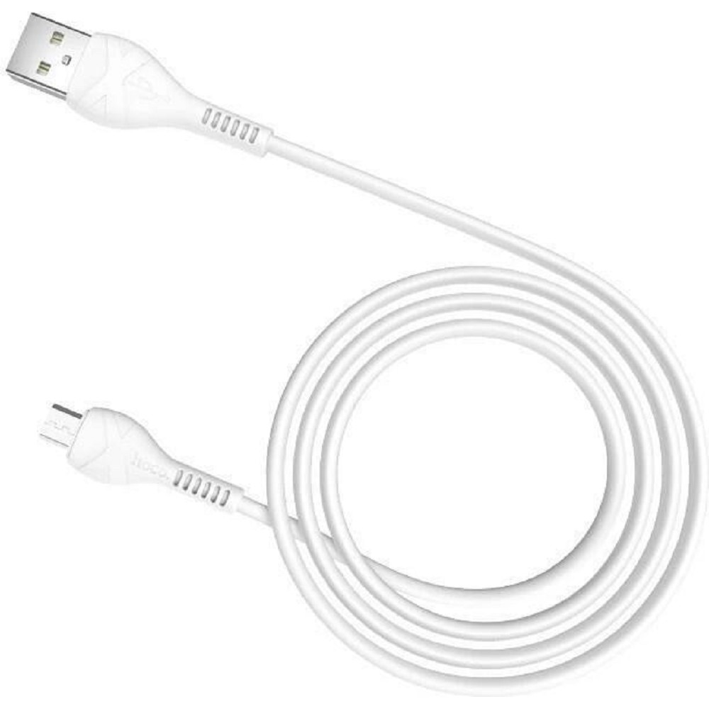 HOCO HC-10505 X37/ USB кабель Micro/ 1m/ 2.4A/ White