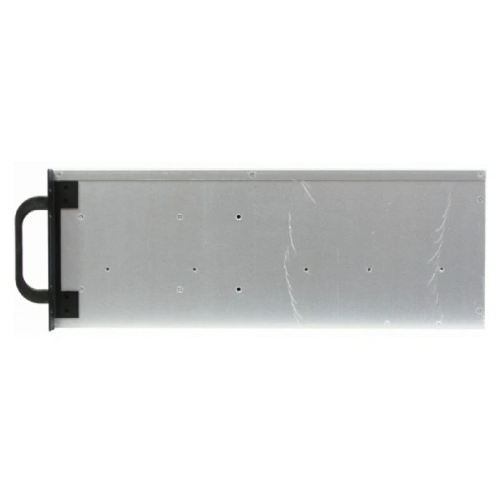 Procase RE411-D2H14-FC-55 Корпус 4U server case,2x5.25+14HDD,черный,без блока питания,глубина 550мм,MB CEB 12"x10,5", панель вентиляторов 3*120x25 PWM [RE411-D2H14-FC-55]