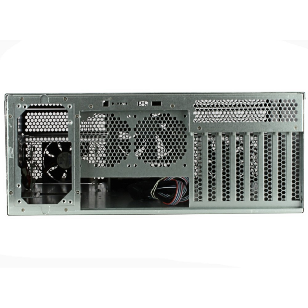 Procase Корпус 4U server case,4x5.25+11HDD,черный,без блока питания,глубина 550мм,MB CEB 12"x10,5", панель вентиляторов 3*120x25 PWM [RE411-D4H11-FC-55]