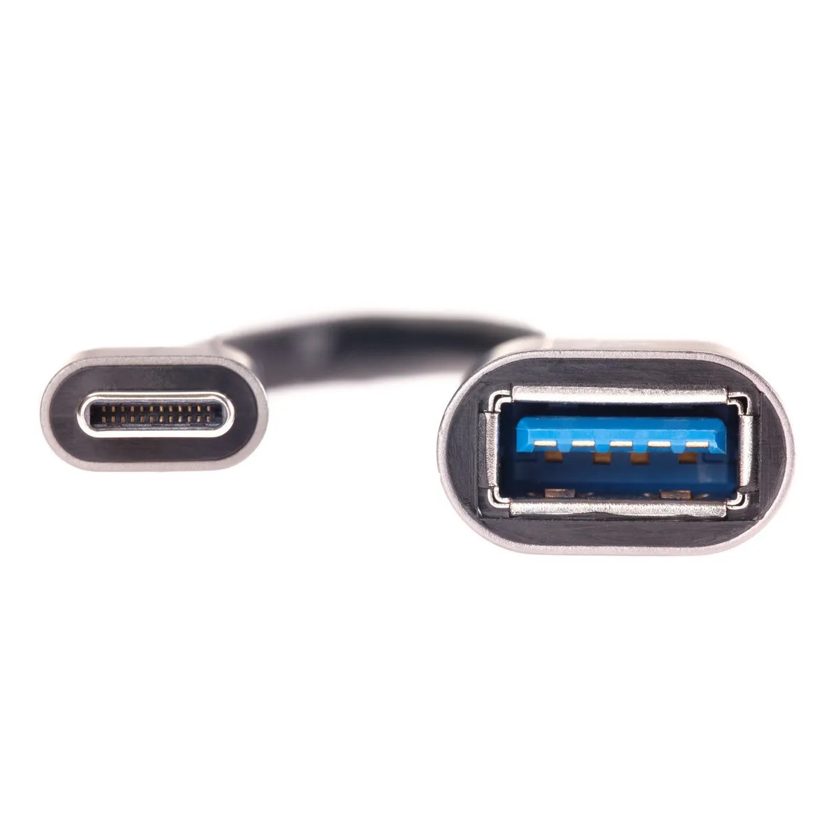 Telecom TC409M Кабель-адаптер Type-Cm --> USB 3.0 Af , OTG, 1,5A , 5,0Gbps , Alum grey 0,2m Telecom (TC409M) [6926123467206]