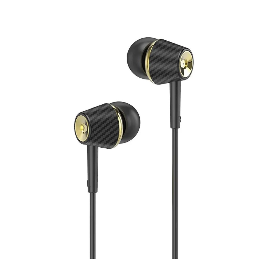 HOCO M70/ Наушники + микрофон/ Кнопка ответа/ 1.2м/ 3.5 mm jack/ Black арт. HC-17412