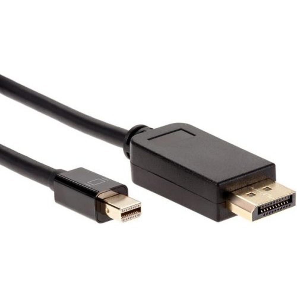VCOM CG682-1.8M Кабель-переходник Mini DisplayPort M -> Display Port M 4K*60 Hz 1,8м VCOM [4895182211117]