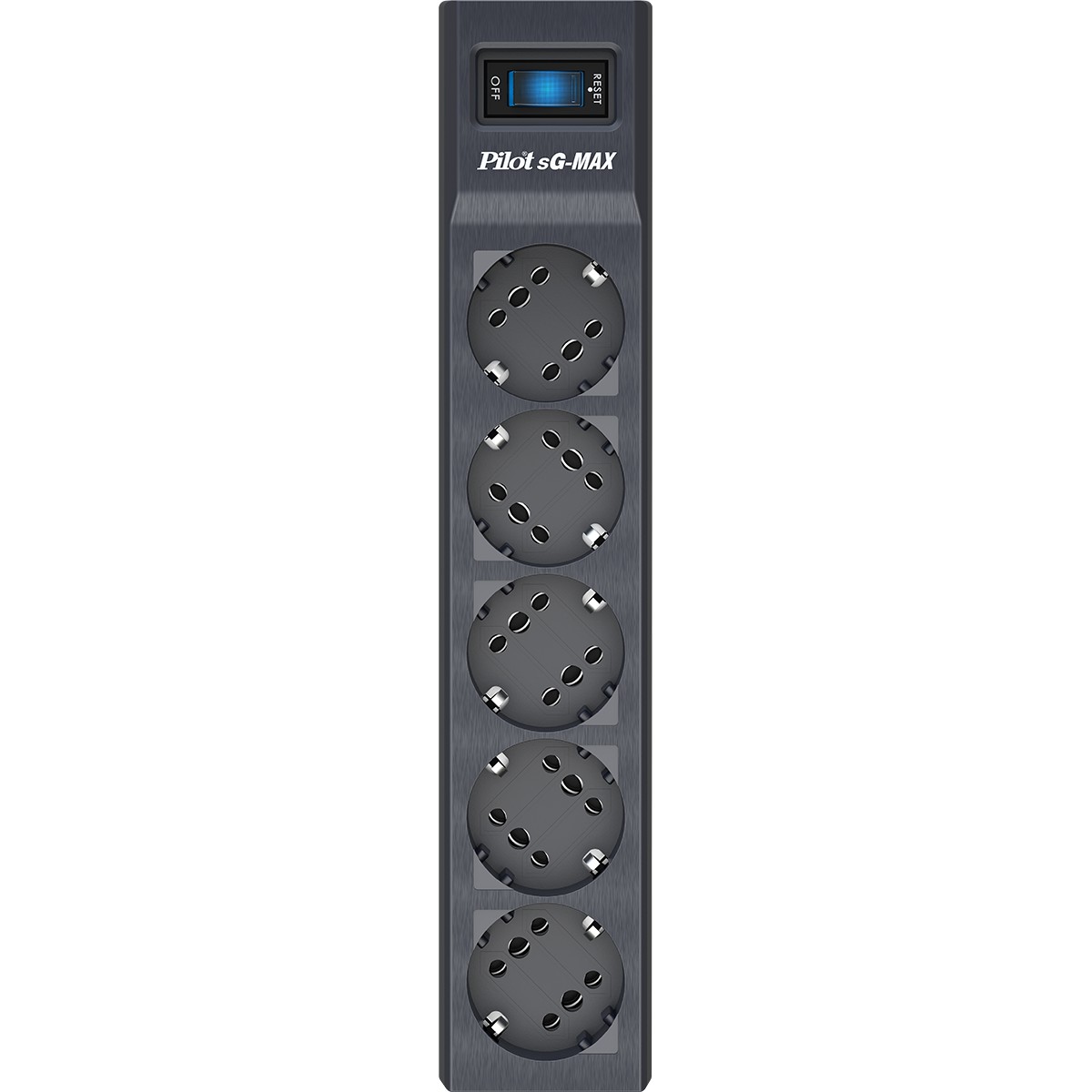 Сетевой фильтр ZIS Company PILOT sG-MAX 3м, 5 розеток арт. Pilot SG-MAX 3m