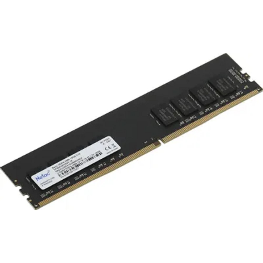 Netac Basic DIMM 16GB DDR4-2666 (PC4-21300) C19 19-19-19-43 1.2V Memory module арт. NTBSD4P26SP-16