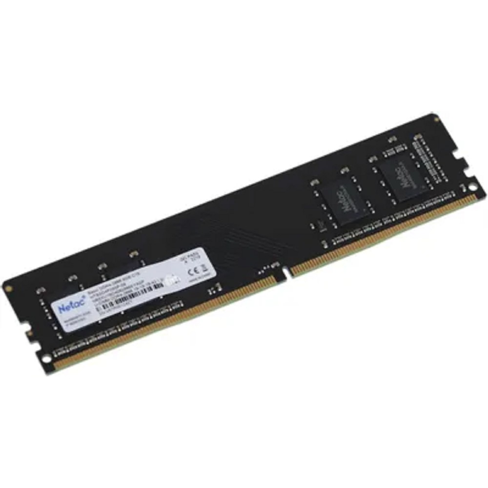 Netac Basic DIMM 8GB DDR4-2666 (PC4-21300) C19 19-19-19-43 1.2V Memory module арт. NTBSD4P26SP-08