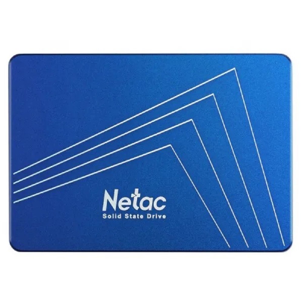 Netac SSD N600S 512GB 2.5 SATAIII 3D NAND, 7mm, R/W up to 540/490MB/s, TBW 280TB, 5y wty арт. NT01N600S-512G-S3X