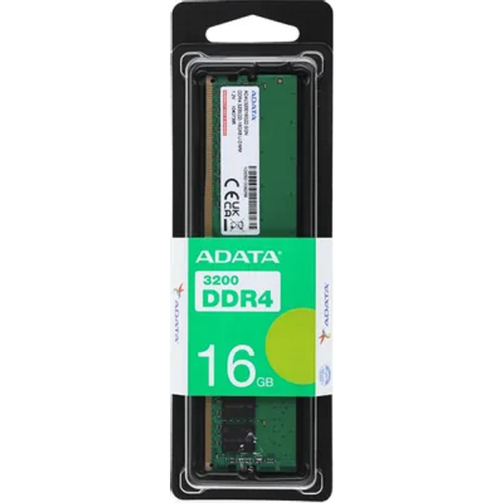 ADATA DDR4 DIMM 16GB 3200MHz 1*16GB 22-22-22 SINGLE TRAY арт. AD4U320016G22-SGN