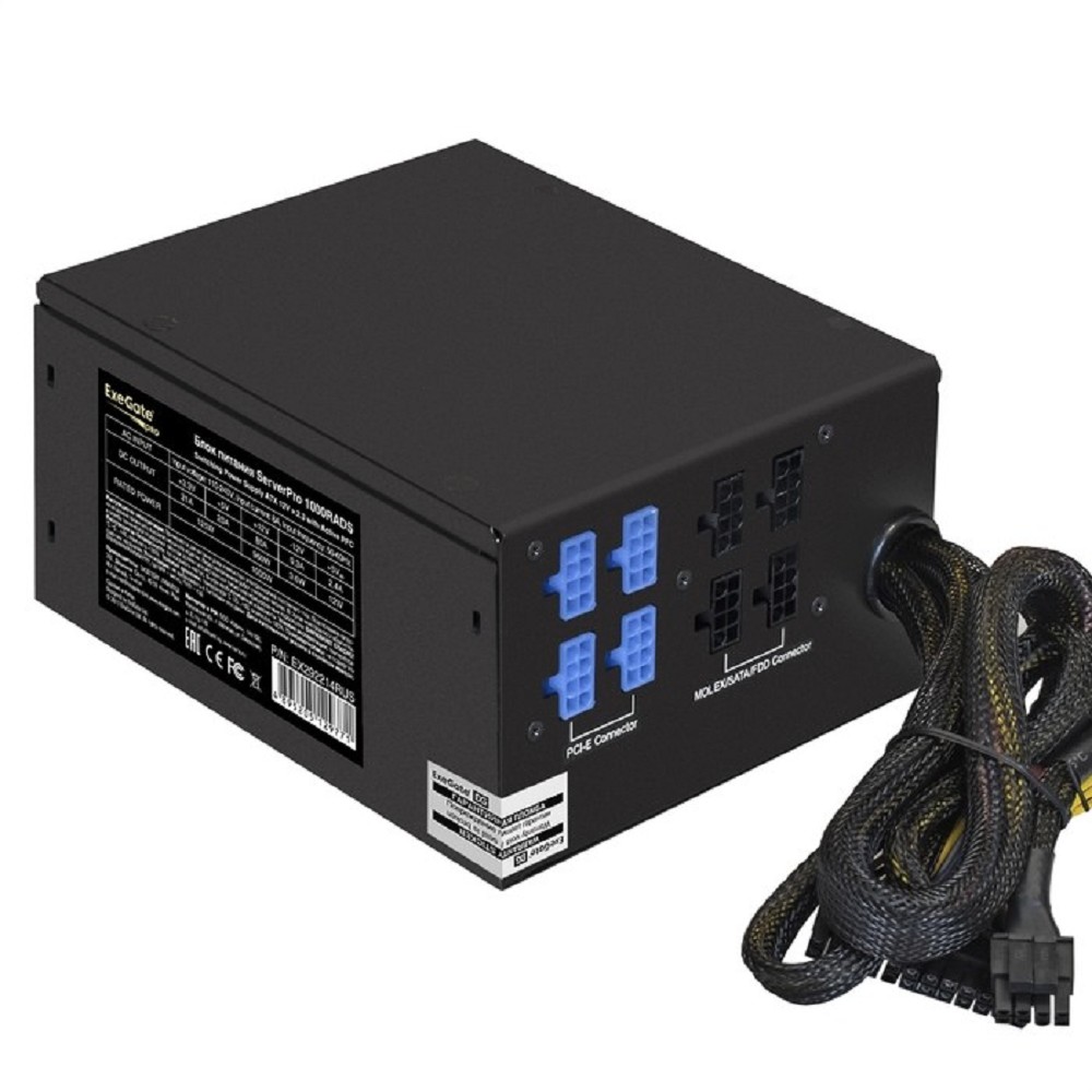 Блок питания серверный EXEGATE ServerPRO-1000RADS арт. EX292214RUS