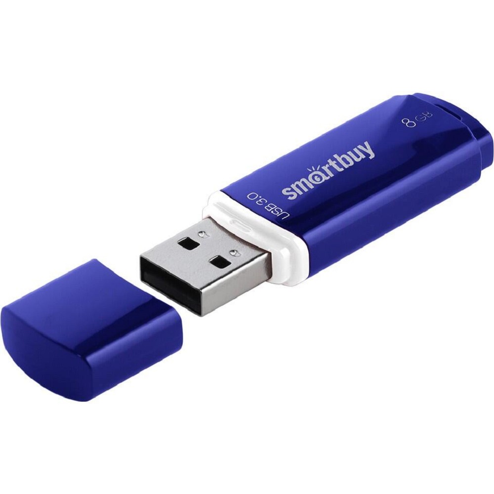 Smartbuy USB Drive 8GB Crown Blue (SB8GBCRW-Bl) Smart buy