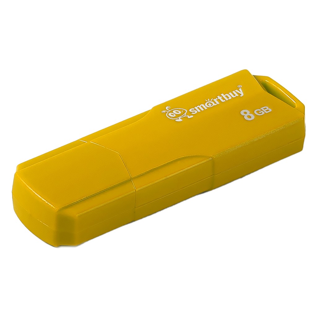 Smartbuy USB Drive 8GB CLUE Yellow (SB8GBCLU-Y) Smart buy