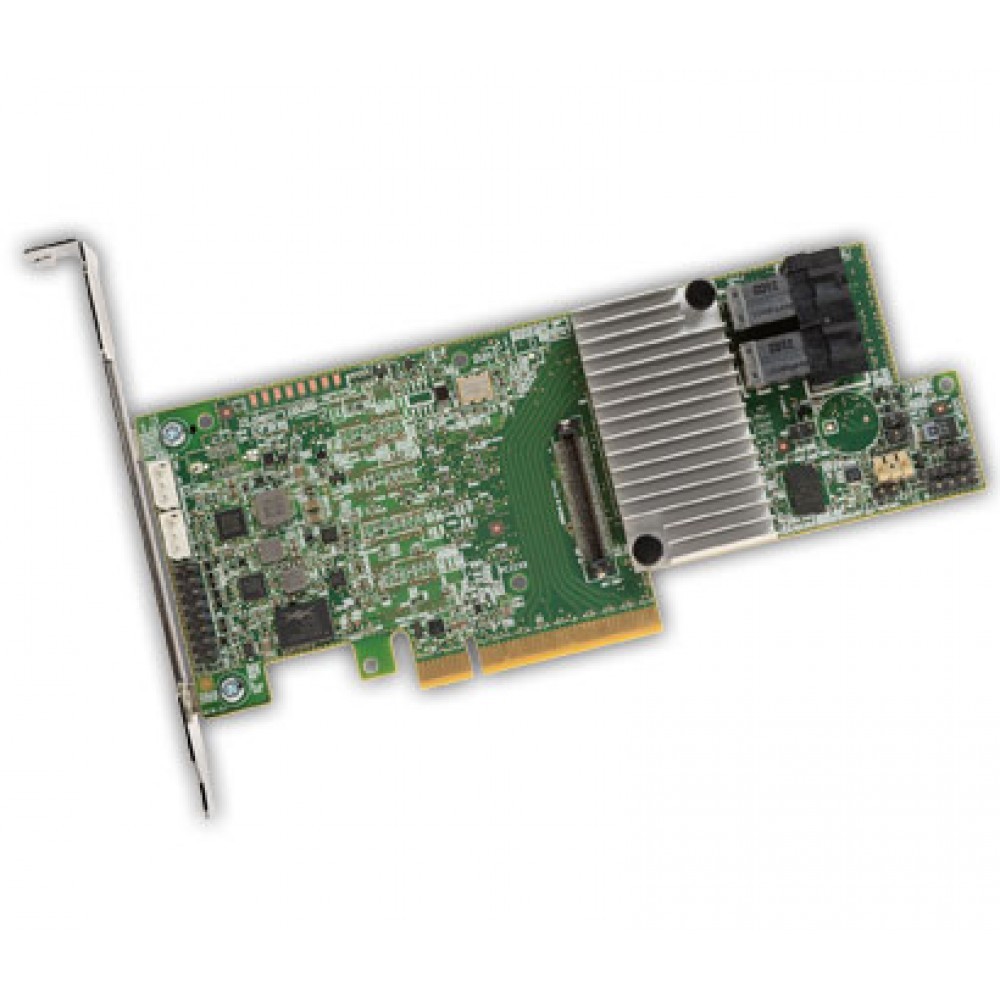 Broadcom 05-25420-081 MegaRAID SAS 9361-8i SGL (8-Port Int, 12Gb/s SATA+SAS, PCIe 3.0, 1GB DDRIII, MegaRAID SAS 9361-8i, Quick Installation Guide, LP Bracket)