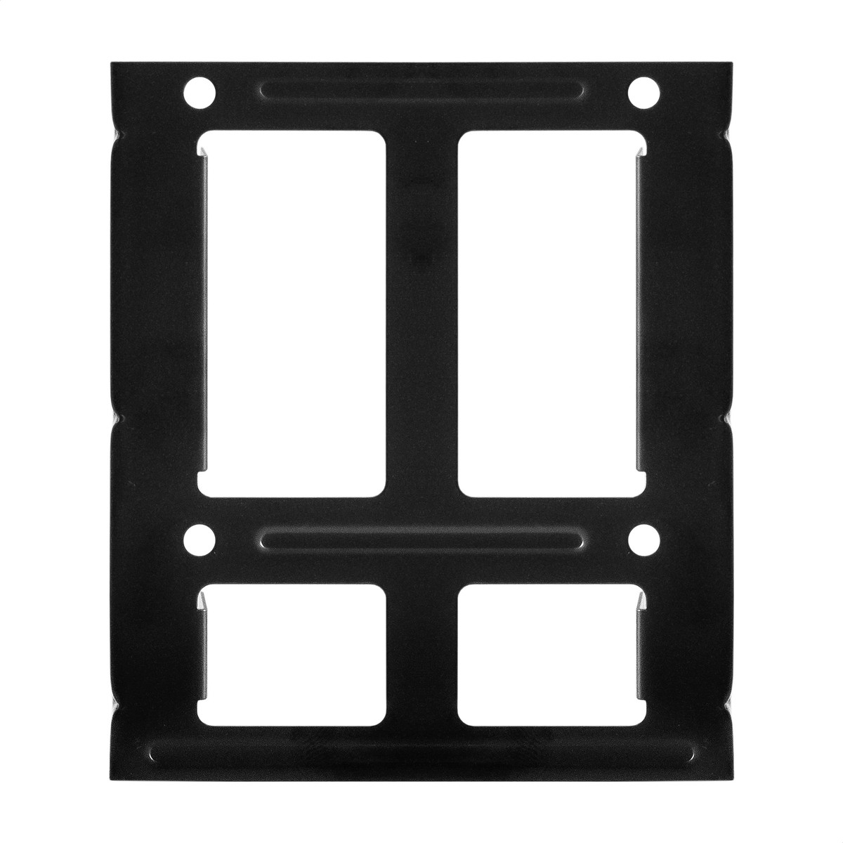 Exegate EX292544RUS Салазки (переходник) ExeGate HD-22T3M металлические для установки 2xHDD/SSD 2.5" в отсек 3.5"