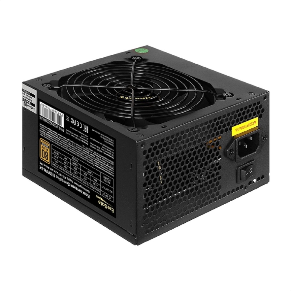 Блок питания серверный EXEGATE ServerPRO 80 PLUS Bronze 1100PPH-SE арт. EX292209RUS