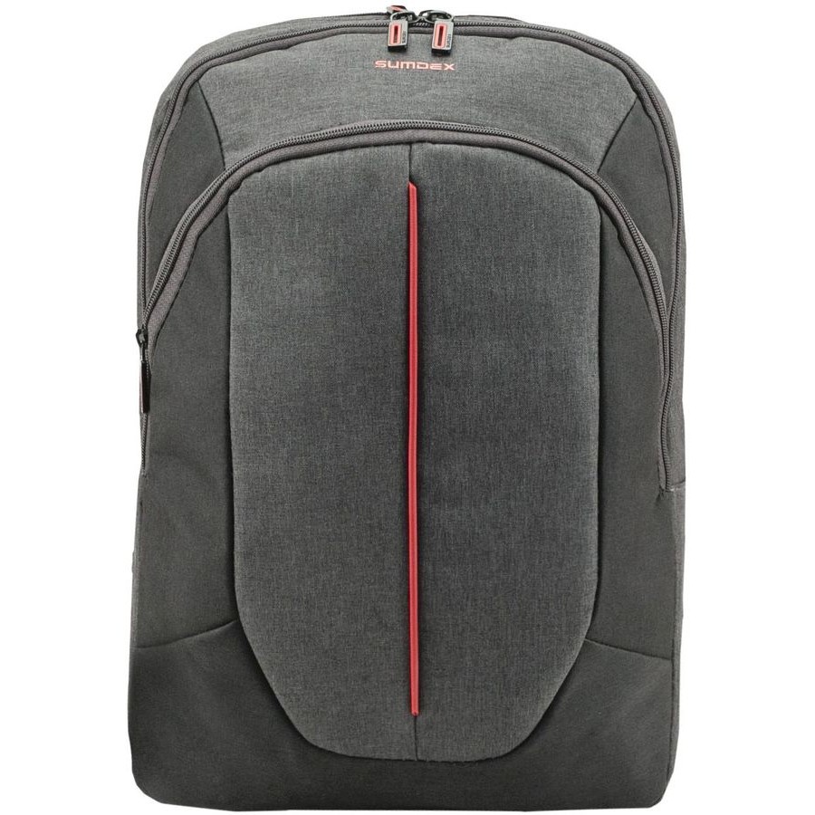 Рюкзак SUMDEX PON-263GY(полиэстр серый до 15,6")