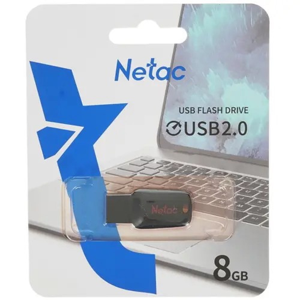 Netac U197 mini 8GB USB2.0 Flash Drive арт. NT03U197N-008G-20BK