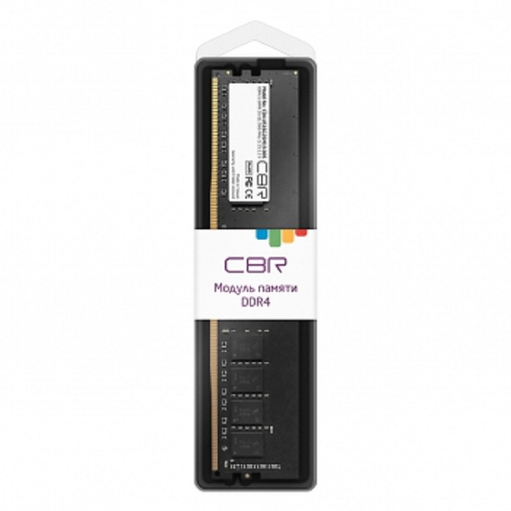 CBR DDR4 DIMM (UDIMM) 16GB CD4-US16G26M19-00S PC4-21300, 2666MHz, CL19, 1.2V, Micron SDRAM, single rank, пожизненная гарантия