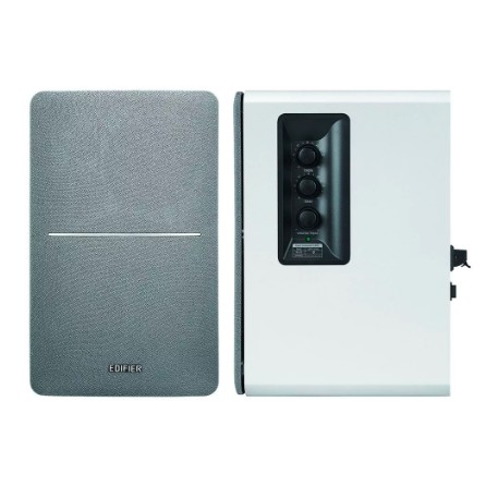 Edifier R1280DB white silver {42 W RMS, 55-20000Гц, МДФ, пульт ДУ, Bluetooth 5.1; 144 х 240 х 177мм}