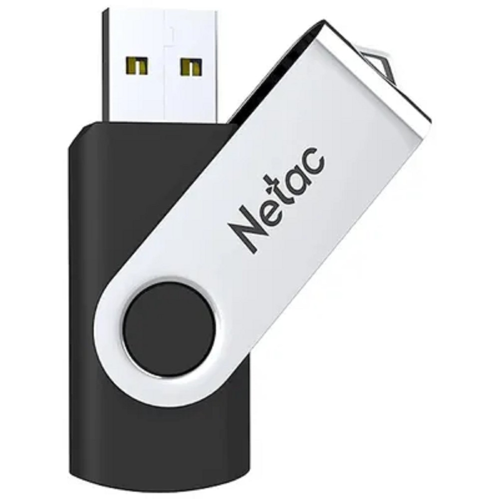 Netac U505 32GB USB2.0 Flash Drive, ABS+Metal housing арт. NT03U505N-032G-20BK