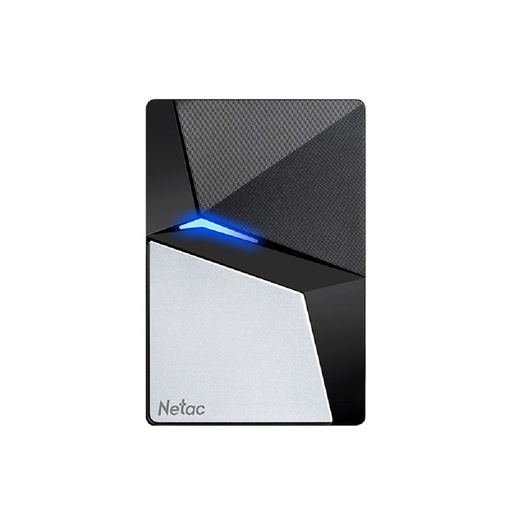 Netac Z7S 240GB USB 3.2 Gen 2 Type-C External SSD, R/W up to 550MB/480MB/s,with USB-C to USB-A cable and USB-A to USB-C adapter 3Y wty арт. NT01Z7S-240G-32BK