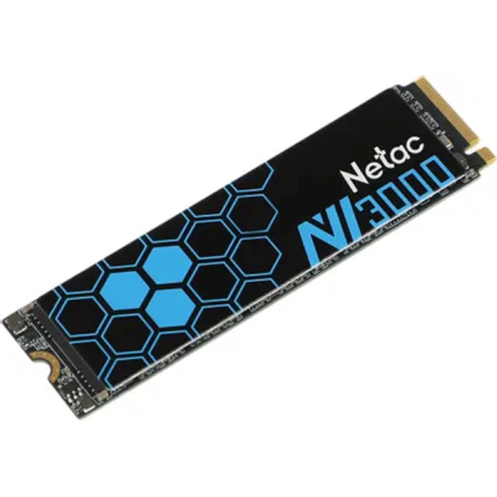 Netac SSD NV3000 250GB PCIe 3 x4 M.2 2280 NVMe 3D NAND, R/W up to 3000/1400MB/s, IOPS(R4K) 160K/120K, TBW 150TB, with heat sink, 5y wty арт. NT01NV3000-250-E4X