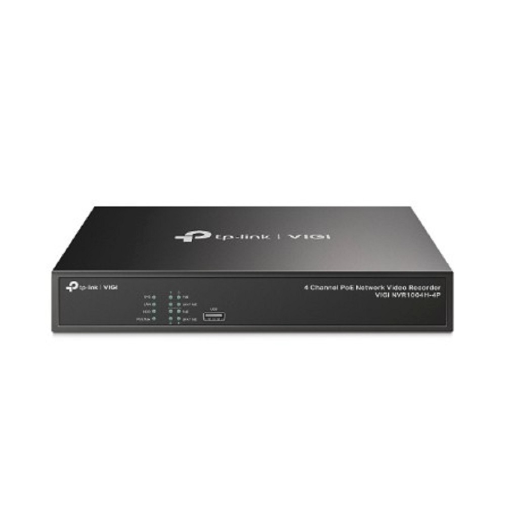 TP-Link VIGI NVR1004H-4P 4-канальный сетевой видеорегистратор с поддержкой PoE+ TP-Link SMB