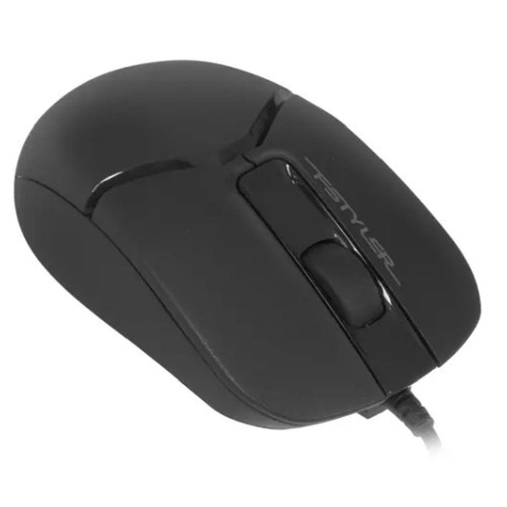 Клавиатура + мышь A4Tech Fstyler F1512 клав:черный мышь:черный USB (F1512 BLACK)