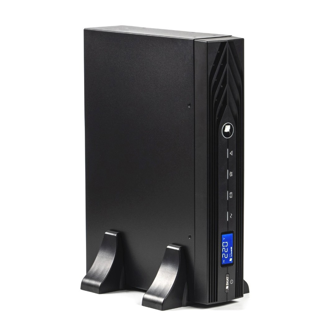 ИБП Бастион SKAT-UPS 1500 RACK исп.Е БЕЗ АКБ {Online, 1500ВА/1350Вт, стойка/на пол, 8x C13, SNMP/USB/RS-232/EPO, БЕЗ АКБ (3 шт 40-120 Ач или 4 шт SKAT BC 36/18) МПТ} (8953) арт. 8953 SKAT-UPS 1500 RACK исп. E