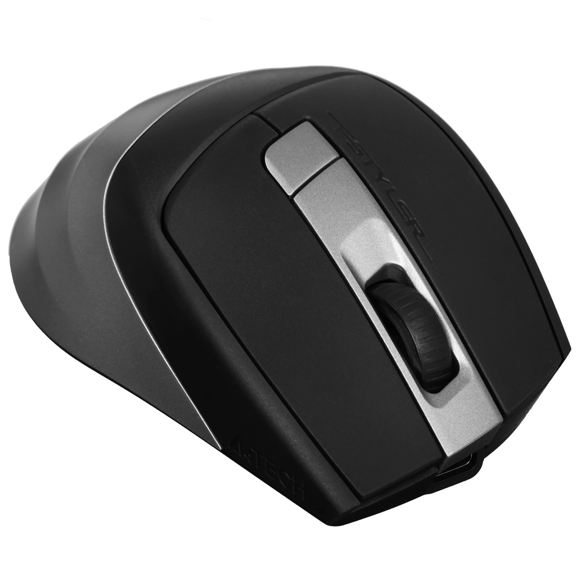 Мышь A4Tech Fstyler FB35C серый/черный оптическая (2400dpi) беспроводная BT/Radio USB (6but) (1583838) арт. FB35C SMOKY GREY