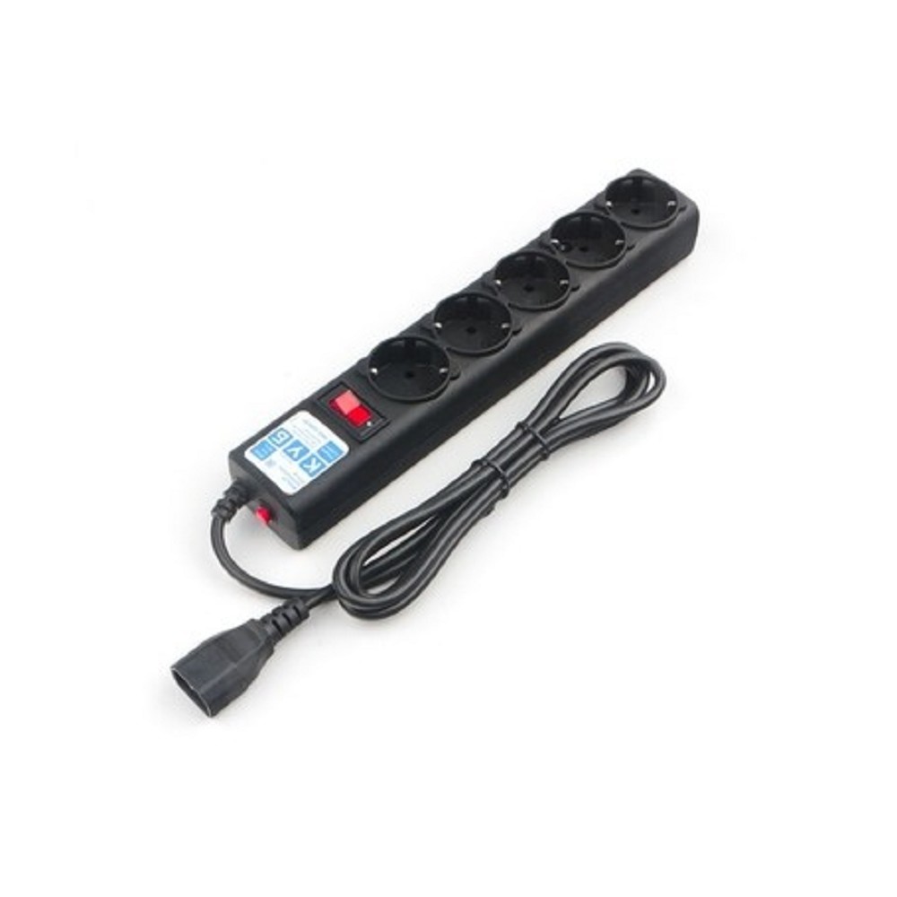 Сетевой фильтр Powercube SPG5-B3 3м (5 розеток) черный (коробка) арт. SPG5-В3