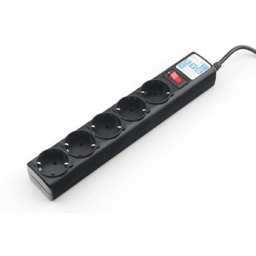 Сетевой фильтр Powercube SPG5-B3 3м (5 розеток) черный (коробка) арт. SPG5-В3