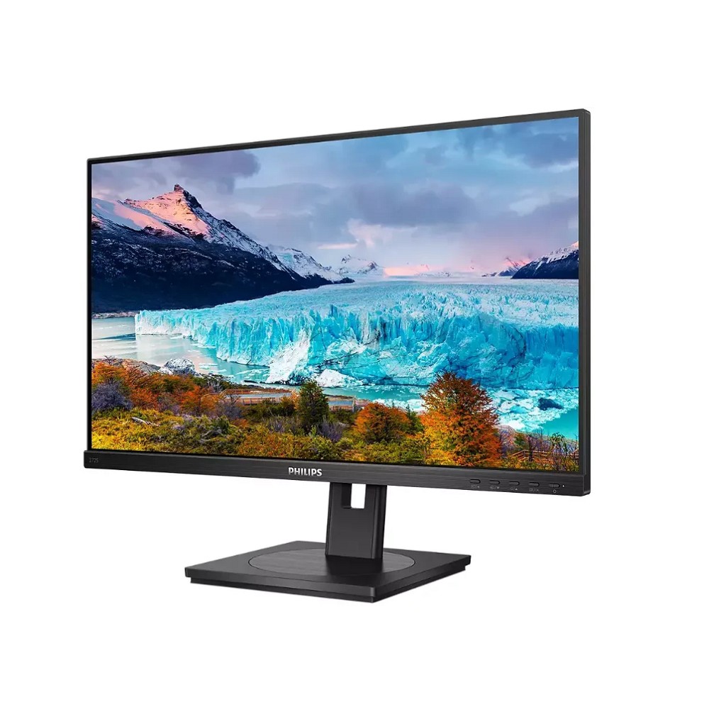 LCD PHILIPS 27" 272S1M {IPS 1920x1080 75Hz 4ms 178/178 250cd 1000:1 8bit D-Sub DVI HDMI1.4 DisplayPort1.2 Pivot 2x2W VESA} арт. 272S1M/00