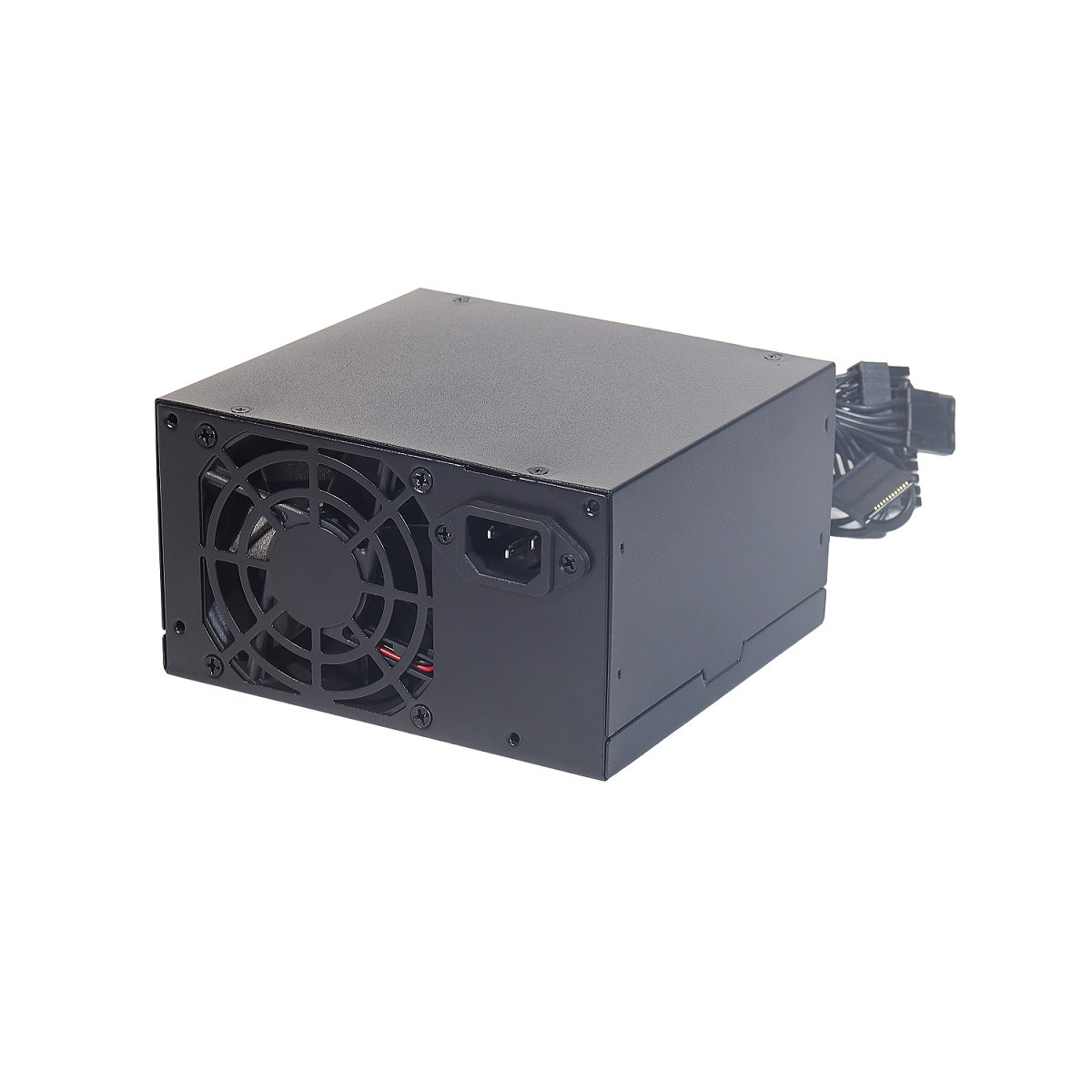 Блок питания CBR ATX 450W, 8cm fan, 24pin/1*4pin/1*IDE/2*SATA, кабель питания 1.2м, черный [PSU-ATX450-08EC] OEM