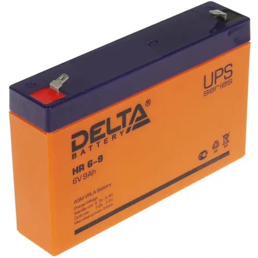 Delta UPS HR 6-9 (6V / 9Ah)