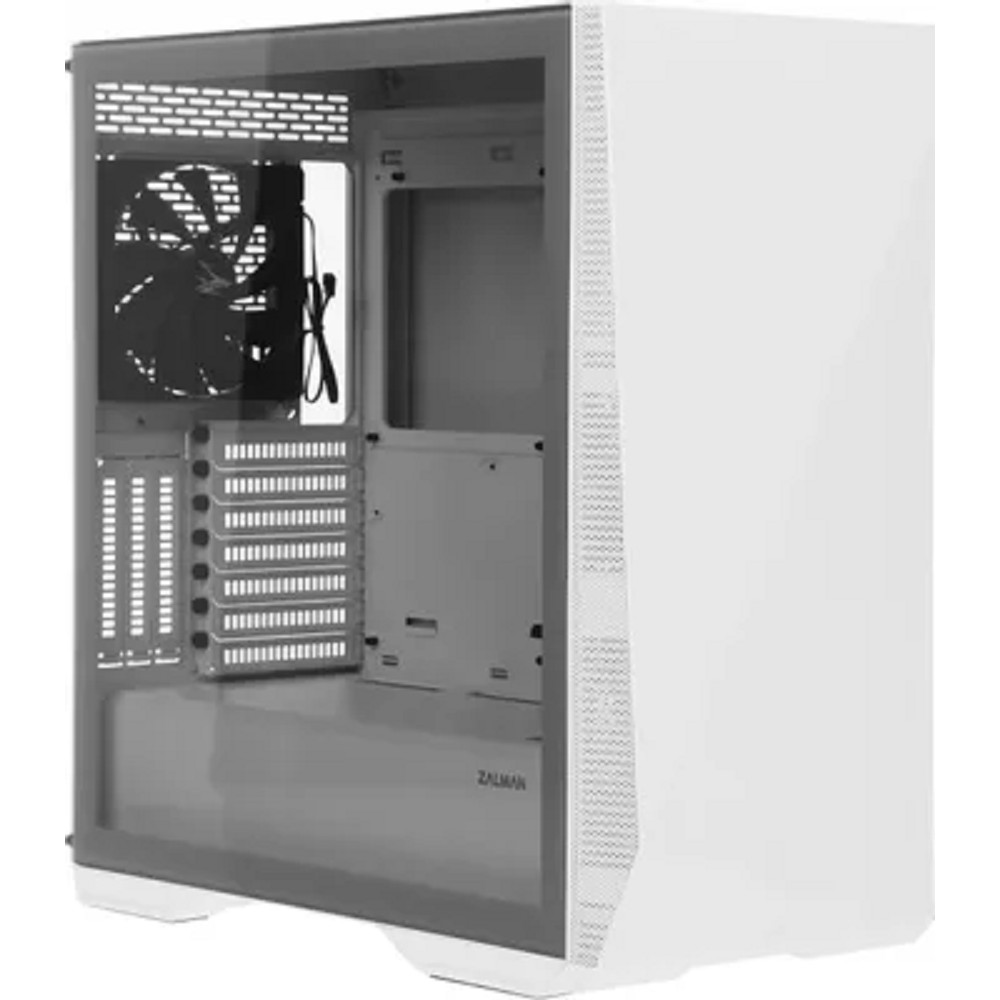 ZALMAN Z9 ICEBERG, EATX, WHITE, WINDOW, 4x3.5", 6x2.5", 2xUSB2.0, 2xUSB3.0, 1xUSB 3.1 Gen2 Type-C, FRONT 1x140mm, REAR 1x140mm арт. Z9 Iceberg White