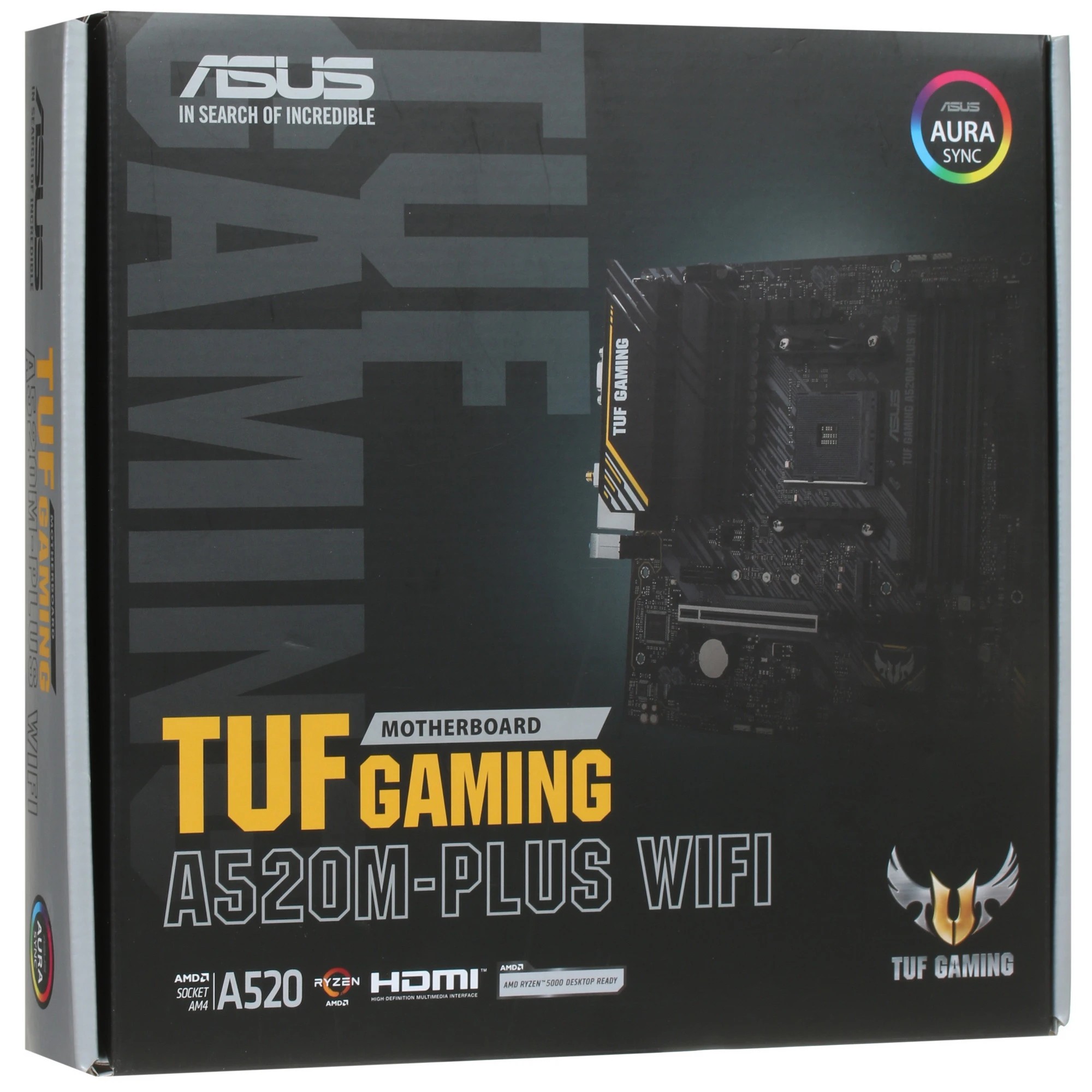 Материнская плата Asus TUF GAMING A520M-PLUS WIFI арт. TUF GAMING A520M-PLUS WIFI TUF GAMING A520M-PLU