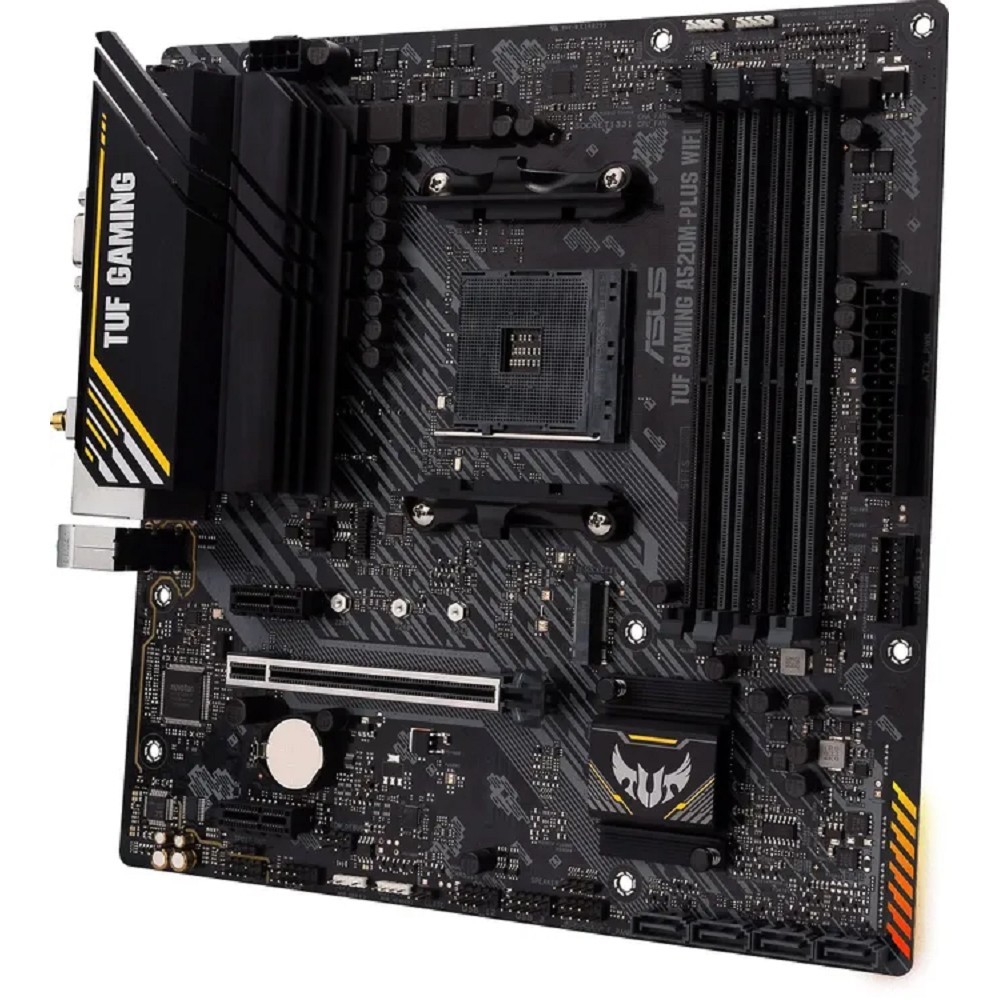 Материнская плата Asus TUF GAMING A520M-PLUS WIFI арт. TUF GAMING A520M-PLUS WIFI TUF GAMING A520M-PLU